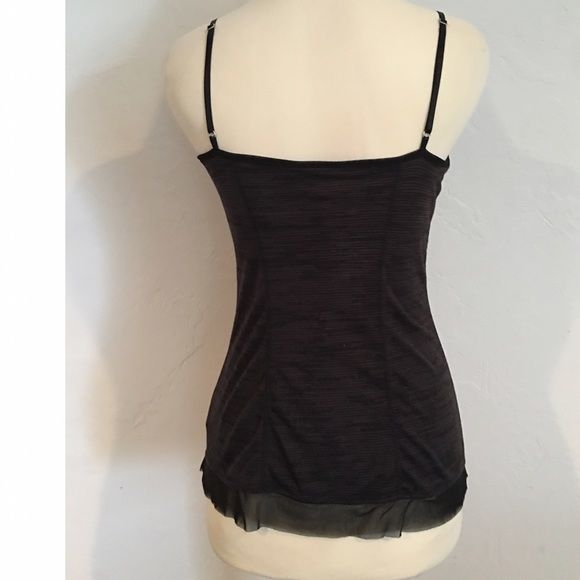Tracy Reese Black Poly Viscose Camisole large NWT - Picture 8 of 16